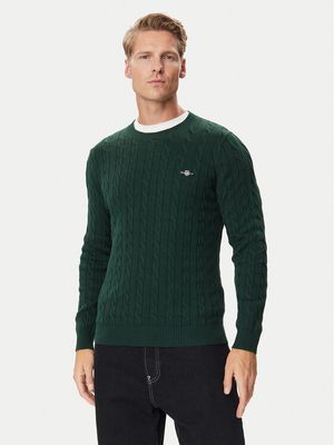 Sweter męski Gant ze sklepu: MODIVO w kategorii: Swetry męskie - zdjęcie WP-EBWP-BKLVO-LN0_0000306475984