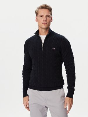 Sweter męski casual Gant ze sklepu: MODIVO w kategorii: Swetry męskie - zdjęcie WP-EBWP-BKLVO-LN0_0000306476004
