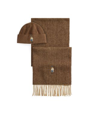 Szalik Polo Ralph Lauren ze sklepu: MODIVO w kategorii: Szaliki męskie - zdjęcie WP-EBWP-BKLVO-LN0_0000306477469