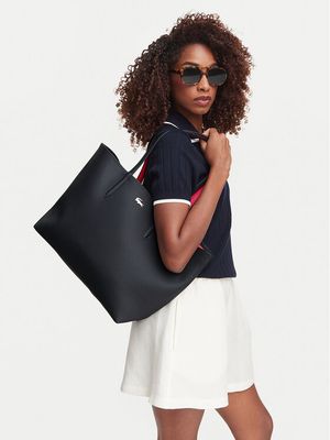 Shopper bag elegancka Lacoste ze sklepu: MODIVO w kategorii: Torby Shopper bag - zdjęcie WP-EBWP-BKLVO-LN0_0000306515178