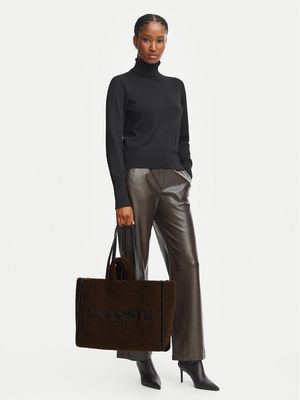 Shopper bag elegancka Lacoste ze sklepu: MODIVO w kategorii: Torby Shopper bag - zdjęcie WP-EBWP-BKLVO-LN0_0000306515406