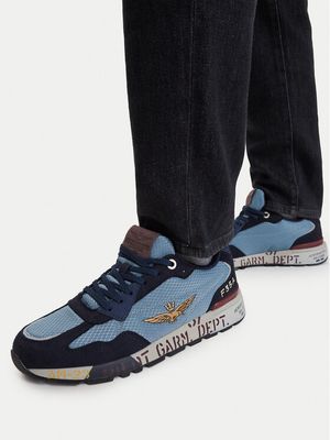 Aeronautica Militare - Buty sportowe męskie wiosenne jesienne ze sklepu: MODIVO w kategorii: Buty sportowe męskie