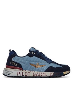 Aeronautica Militare - Buty sportowe męskie wiosenne jesienne ze sklepu: MODIVO w kategorii: Buty sportowe męskie - zdjęcie WP-EBWP-BKLVO-LN0_0000306516014