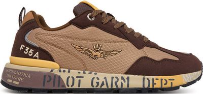 Buty sportowe męskie jesienne na wiosnę Aeronautica Militare ze sklepu: MODIVO w kategorii: Buty sportowe męskie - zdjęcie WP-EBWP-BKLVO-LN0_0000306516069
