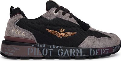 Buty sportowe męskie na jesień Aeronautica Militare ze sklepu: MODIVO w kategorii: Buty sportowe męskie