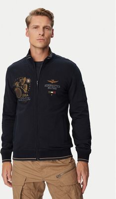Bluza męska zimowa w stylu młodzieżowym Aeronautica Militare ze sklepu: MODIVO w kategorii: Bluzy męskie - zdjęcie WP-EBWP-BKLVO-LN0_0000306522688