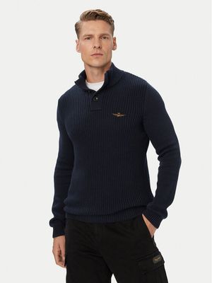 Sweter męski Aeronautica Militare ze sklepu: MODIVO w kategorii: Swetry męskie - zdjęcie WP-EBWP-BKLVO-LN0_0000306522848