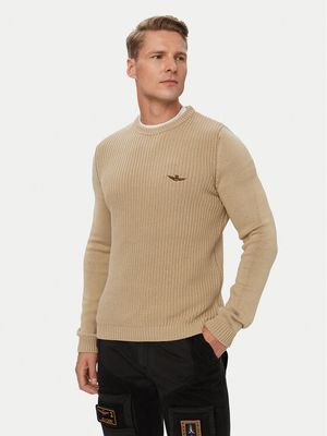 Sweter męski casual Aeronautica Militare ze sklepu: MODIVO w kategorii: Swetry męskie - zdjęcie WP-EBWP-BKLVO-LN0_0000306522879