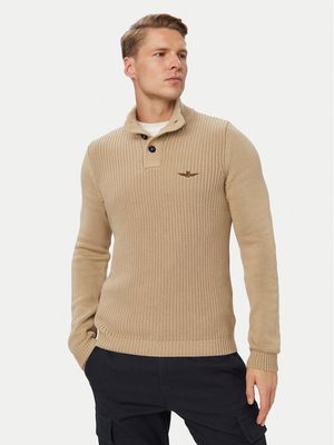 Sweter męski casual Aeronautica Militare ze sklepu: MODIVO w kategorii: Swetry męskie - zdjęcie WP-EBWP-BKLVO-LN0_0000306522930