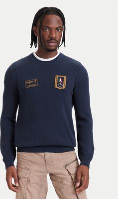 Sweter męski Aeronautica Militare ze sklepu: MODIVO w kategorii: Swetry męskie - zdjęcie WP-EBWP-BKLVO-LN0_0000306523098