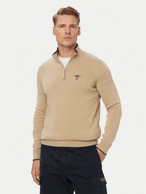 Sweter męski na zimę Aeronautica Militare ze sklepu: MODIVO w kategorii: Swetry męskie - zdjęcie WP-EBWP-BKLVO-LN0_0000306523296