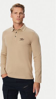 T-shirt męski casualowy Aeronautica Militare ze sklepu: MODIVO w kategorii: T-shirty męskie - zdjęcie WP-EBWP-BKLVO-LN0_0000306523579