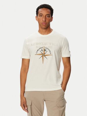 T-shirt męski Aeronautica Militare ze sklepu: MODIVO w kategorii: T-shirty męskie - zdjęcie WP-EBWP-BKLVO-LN0_0000306523777