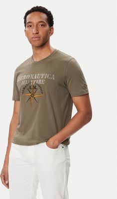 T-shirt męski młodzieżowy na wiosnę Aeronautica Militare ze sklepu: MODIVO w kategorii: T-shirty męskie
