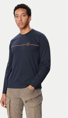 T-shirt męski jesienny Aeronautica Militare ze sklepu: MODIVO w kategorii: T-shirty męskie - zdjęcie WP-EBWP-BKLVO-LN0_0000306523821