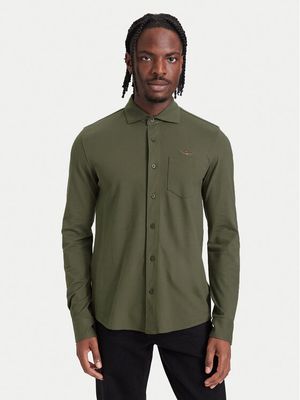 Koszula męska casual Aeronautica Militare ze sklepu: MODIVO w kategorii: Koszule męskie - zdjęcie WP-EBWP-BKLVO-LN0_0000306523869