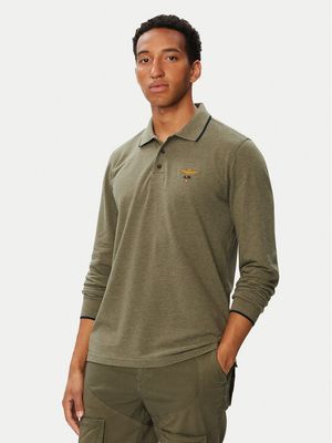 T-shirt męski casual Aeronautica Militare ze sklepu: MODIVO w kategorii: T-shirty męskie - zdjęcie WP-EBWP-BKLVO-LN0_0000306524101