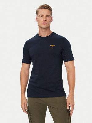 T-shirt męski na wiosnę Aeronautica Militare ze sklepu: MODIVO w kategorii: T-shirty męskie - zdjęcie WP-EBWP-BKLVO-LN0_0000306524361