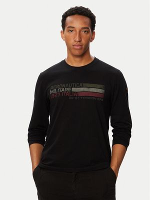 T-shirt męski wiosenny Aeronautica Militare ze sklepu: MODIVO w kategorii: T-shirty męskie - zdjęcie WP-EBWP-BKLVO-LN0_0000306524484