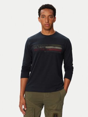 T-shirt męski jesienny Aeronautica Militare ze sklepu: MODIVO w kategorii: T-shirty męskie - zdjęcie WP-EBWP-BKLVO-LN0_0000306524491