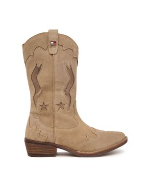 Buty zimowe dziecięce na zimę Tommy Hilfiger ze sklepu: MODIVO w kategorii: Buty zimowe dziecięce - zdjęcie WP-EBWP-BKLVO-LN0_0000306536777
