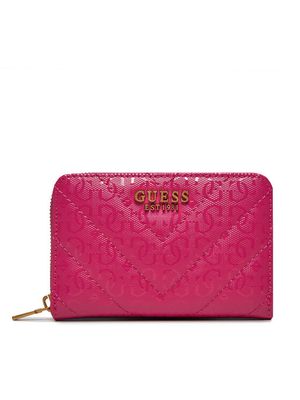 Portfel damski elegancki Guess ze sklepu: MODIVO w kategorii: Portfele damskie - zdjęcie WP-EBWP-BKLVO-LN0_0190231789185