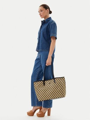 Guess - Shopper bag wakacyjna ze sklepu: MODIVO w kategorii: Torby Shopper bag - zdjęcie WP-EBWP-BKLVO-LN0_0190231938163