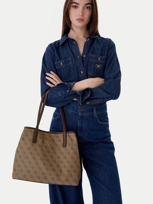 Shopper bag wakacyjna Guess ze sklepu: MODIVO w kategorii: Torby Shopper bag - zdjęcie WP-EBWP-BKLVO-LN0_0190231961727