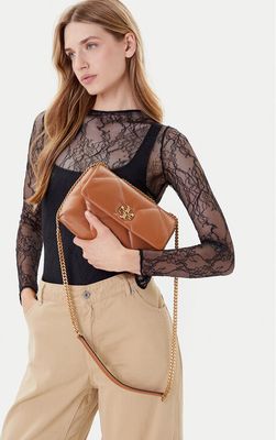 Kopertówka elegancka Tory Burch ze sklepu: MODIVO w kategorii: Kopertówki - zdjęcie WP-EBWP-BKLVO-LN0_0197865389033