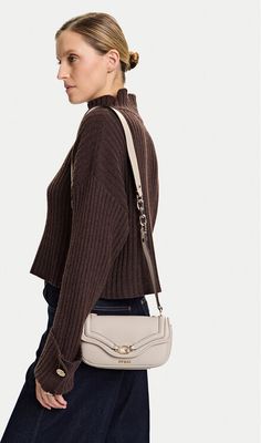 Listonoszka elegancka Guess ze sklepu: MODIVO w kategorii: Listonoszki - zdjęcie WP-EBWP-BKLVO-LN0_0198659012786