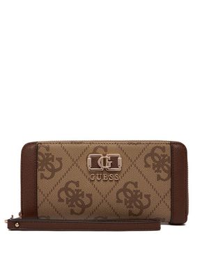 Portfel damski elegancki Guess ze sklepu: MODIVO w kategorii: Portfele damskie - zdjęcie WP-EBWP-BKLVO-LN0_0198659029791