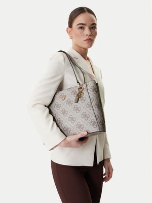 Shopper bag elegancka Guess ze sklepu: MODIVO w kategorii: Torby Shopper bag - zdjęcie WP-EBWP-BKLVO-LN0_0198659030735