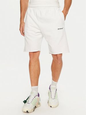 Off White - Spodenki męskie na lato ze sklepu: MODIVO w kategorii: Spodenki męskie - zdjęcie WP-EBWP-BKLVO-LN0_2230073526604