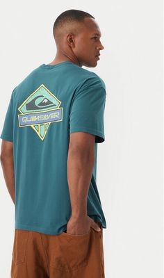T-shirt męski na wiosnę Quiksilver ze sklepu: MODIVO w kategorii: T-shirty męskie - zdjęcie WP-EBWP-BKLVO-LN0_2230083381644