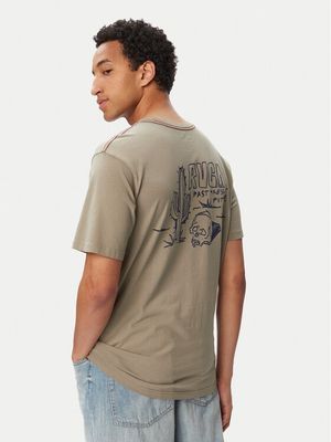 T-shirt męski w stylu młodzieżowym RVCA ze sklepu: MODIVO w kategorii: T-shirty męskie - zdjęcie WP-EBWP-BKLVO-LN0_2230084368477