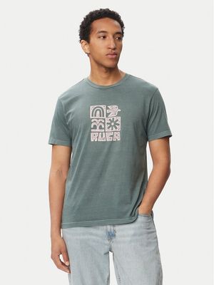 T-shirt męski w stylu młodzieżowym RVCA ze sklepu: MODIVO w kategorii: T-shirty męskie - zdjęcie WP-EBWP-BKLVO-LN0_2230084368606