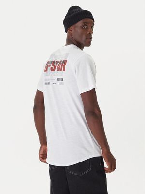 T-shirt męski w stylu młodzieżowym G-Star ze sklepu: MODIVO w kategorii: T-shirty męskie - zdjęcie WP-EBWP-BKLVO-LN0_2230092791380