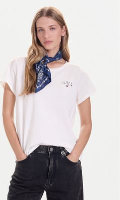Bluzka damska letnia Tommy Hilfiger ze sklepu: MODIVO w kategorii: Bluzki damskie - zdjęcie WP-EBWP-BKLVO-LN0_2230095023693
