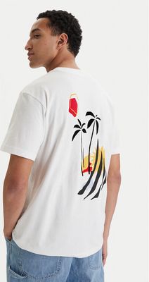 T-shirt męski w stylu młodzieżowym RVCA ze sklepu: MODIVO w kategorii: T-shirty męskie - zdjęcie WP-EBWP-BKLVO-LN0_2230096571599