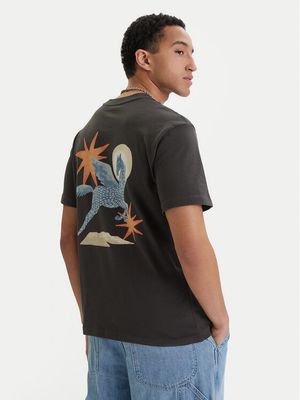 T-shirt męski elegancki RVCA ze sklepu: MODIVO w kategorii: T-shirty męskie - zdjęcie WP-EBWP-BKLVO-LN0_2230099209673