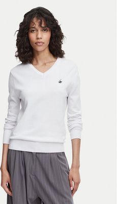 Sweter damski casualowy BEVERLY HILLS POLO CLUB ze sklepu: MODIVO w kategorii: Swetry damskie - zdjęcie WP-EBWP-BKLVO-LN0_2230100358956