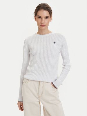 Sweter damski casual BEVERLY HILLS POLO CLUB ze sklepu: MODIVO w kategorii: Swetry damskie - zdjęcie WP-EBWP-BKLVO-LN0_2230100359076