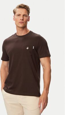 T-shirt męski casual BEVERLY HILLS POLO CLUB ze sklepu: MODIVO w kategorii: T-shirty męskie - zdjęcie WP-EBWP-BKLVO-LN0_2230100362892