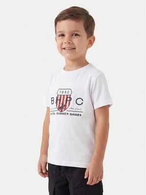 T-shirt chłopięce na lato BEVERLY HILLS POLO CLUB ze sklepu: MODIVO w kategorii: T-shirty chłopięce - zdjęcie WP-EBWP-BKLVO-LN0_2230100362977