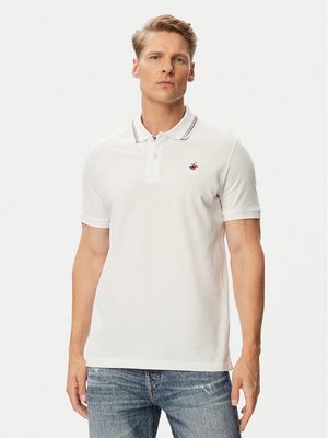 BEVERLY HILLS POLO CLUB - T-shirt męski casualowy ze sklepu: MODIVO w kategorii: T-shirty męskie - zdjęcie WP-EBWP-BKLVO-LN0_2230100363080