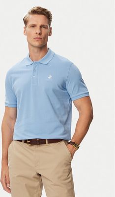 T-shirt męski casual BEVERLY HILLS POLO CLUB ze sklepu: MODIVO w kategorii: T-shirty męskie - zdjęcie WP-EBWP-BKLVO-LN0_2230100363356