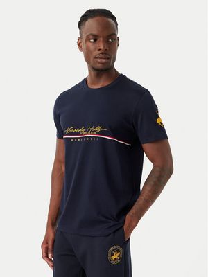 T-shirt męski młodzieżowy BEVERLY HILLS POLO CLUB ze sklepu: MODIVO w kategorii: T-shirty męskie - zdjęcie WP-EBWP-BKLVO-LN0_2230100384917