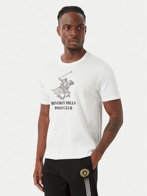 BEVERLY HILLS POLO CLUB - T-shirt męski na wiosnę ze sklepu: MODIVO w kategorii: T-shirty męskie - zdjęcie WP-EBWP-BKLVO-LN0_2230100385754