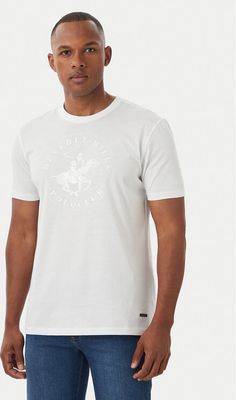 T-shirt męski młodzieżowy BEVERLY HILLS POLO CLUB ze sklepu: MODIVO w kategorii: T-shirty męskie - zdjęcie WP-EBWP-BKLVO-LN0_2230100387574