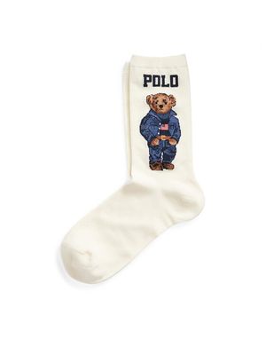 Polo Ralph Lauren - Skarpetki damskie casual ze sklepu: MODIVO w kategorii: Skarpetki damskie - zdjęcie WP-EBWP-BKLVO-LN0_3615739452081